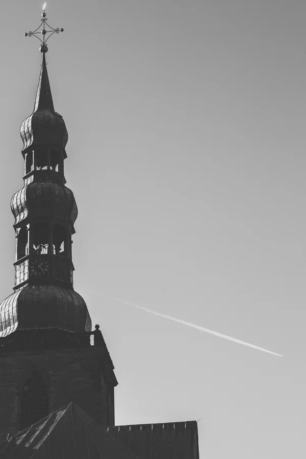 Soester Kirchtürme aus einer ungewöhnlichen Perspektive