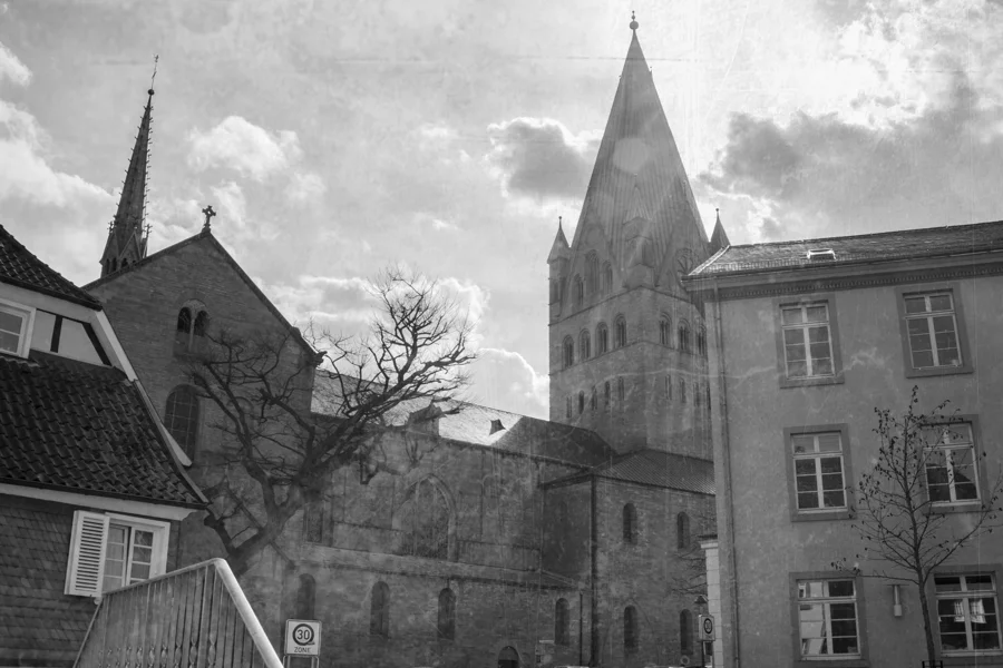 Soester Kirchtürme aus einer ungewöhnlichen Perspektive